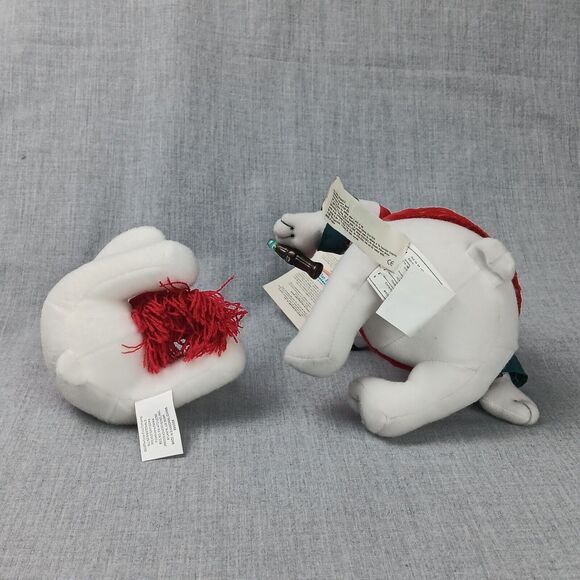 Play-By-Play Plush Bear With Bottle Coca Cola Bear with Red Scarf Memorabilia - Picture 8 of 16